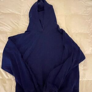 Women’s Navy Blue Hoodie Sweater